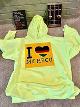 Load image into Gallery viewer, I LOVE MY HBCU &quot;EMBROIDERED PATH&quot; (MEN&#39;S HOODIE)