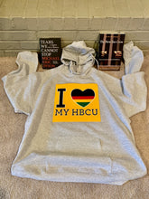 Load image into Gallery viewer, I LOVE MY HBCU &quot;EMBROIDERED PATH&quot; (MEN&#39;S HOODIE)
