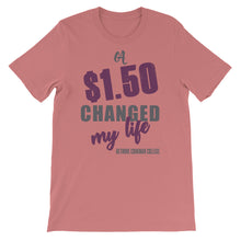 Load image into Gallery viewer, &quot;$1.50 Changed My Life&quot; T-Shirts (Men&#39;s Wildcat Collection)