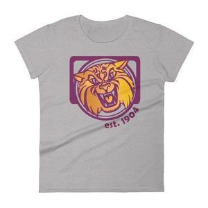 "OLD SKOOL" (Custom-Designed) Vintage Bethune-Cookman College T-Shirts (Lady Wildcat Collection)