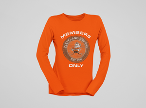 Members Only Football Long Sleeved T-Shirt (Unisex)