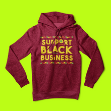 Load image into Gallery viewer, Support Black Business &quot;Men&#39;s Hoodies&quot;
